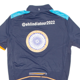 Cycling Mens Jersey Blue Full Zip M