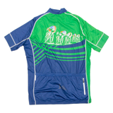 Cycling Mens Jersey Green Full Zip XL