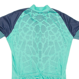 Cycling Mens Jersey Blue Full Zip S