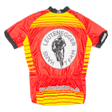 Cycling Mens Jersey Red Full Zip L