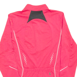 Cycling Womens Jersey Pink Long Sleeve Full Zip UK 10