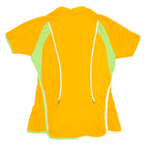 Cycling Mens Jersey Orange Full Zip S