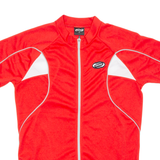 Cycling Mens Jersey Red Full Zip XL