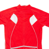 Cycling Mens Jersey Red Full Zip XL