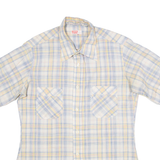 LEVI'S Womens Shirt Blue Check L