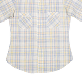LEVI'S Womens Shirt Blue Check L