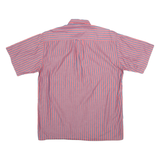 E.B COMPANY Casual Wear Mens Shirt Red Striped XL