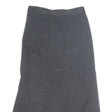 Womens Straight Skirt Black Midi 90s M