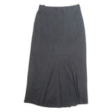 Womens Straight Skirt Black Midi 90s M