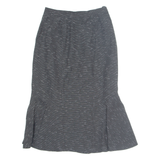 Womens Peasant Skirt Black Midi 90s M