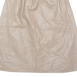 Womens Maxi Skirt Brown Knee Length XS