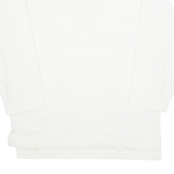 DEESSE Womens Sweatshirt Cream 1/4 Zip M