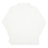 DEESSE Womens Sweatshirt Cream 1/4 Zip M