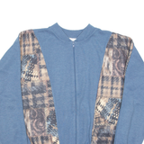 DAMART Full Zip Mens Sweatshirt Blue L