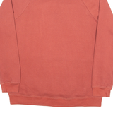 ROAD SIGN Mens Sweatshirt Orange High Neck 2XL