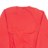 TURTLE LINE Mens Sweatshirt Red Crewneck L