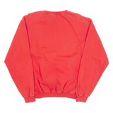 TURTLE LINE Mens Sweatshirt Red Crewneck L