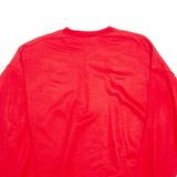 RIVER'S EDGE Mens Sweatshirt Red Crewneck M
