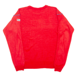 National Golf California Mens Sweatshirt Red Crewneck S