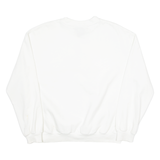DISNEY Mens Sweatshirt White Crewneck L