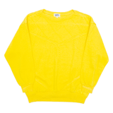GATE Mens Sweatshirt Yellow Crewneck M