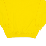 GATE Mens Sweatshirt Yellow Crewneck M