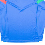 PUMA ITALY FC Mens Sweatshirt Blue 1/4 Zip S