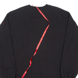 CUCKOO Womens Sweatshirt Black Crewneck ONE SIZE