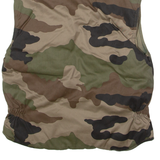 PETROCK'S Womens Gilet Green 90s Camouflage UK 12