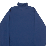 NIKE Just Do It. Mens Track Jacket Blue L