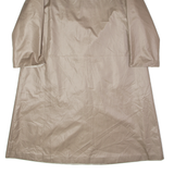 CLAUDE HARVEY Womens Trench Coat Brown L