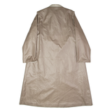 CLAUDE HARVEY Womens Trench Coat Brown L