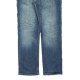 LEVI'S 514 Jeans Mens Blue Slim Straight Stone Wash W32 L29