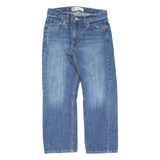 LEVI'S 514 Jeans Womens Blue Regular Straight Stone Wash W30 L26