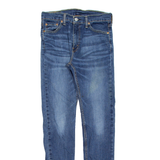 LEVI'S 510 Jeans Womens Blue Slim Skinny Stone Wash W30 L34