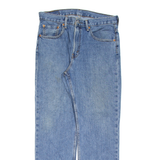 LEVI'S 516 Jeans Mens Blue Regular Straight Stone Wash W33 L30