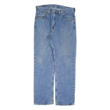 LEVI'S 516 Jeans Mens Blue Regular Straight Stone Wash W33 L30