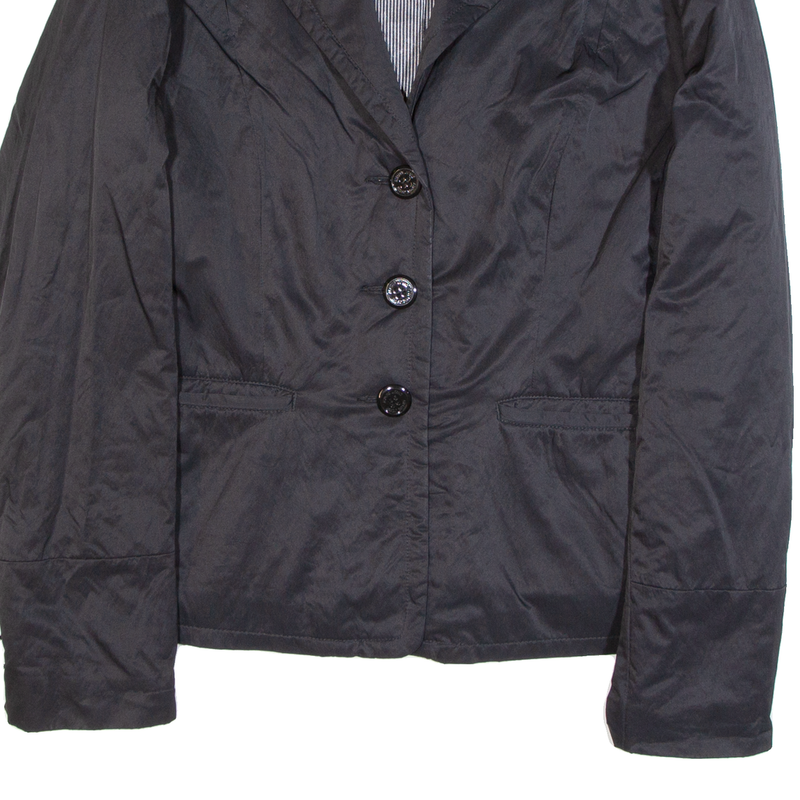 ARMANI JEANS Insulated Womens Blazer Jacket Black L
