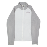 THE NORTH FACE Womens Fleece Jacket Grey Colourblock S