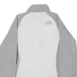 THE NORTH FACE Womens Fleece Jacket Grey Colourblock S