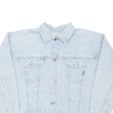 DISNEY Mickey Mouse Womens Denim Jacket Blue M