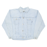 DISNEY Mickey Mouse Womens Denim Jacket Blue M