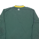 CHAMPION NFL Green Bay Packers Mens Pullover Jacket Green Nylon M