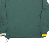 CHAMPION NFL Green Bay Packers Mens Pullover Jacket Green Nylon M