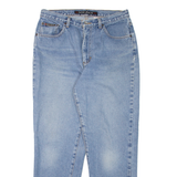 DKNY Womens Jeans Blue Regular Mom Stone Wash W30 L28