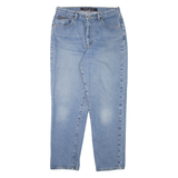 DKNY Womens Jeans Blue Regular Mom Stone Wash W30 L28