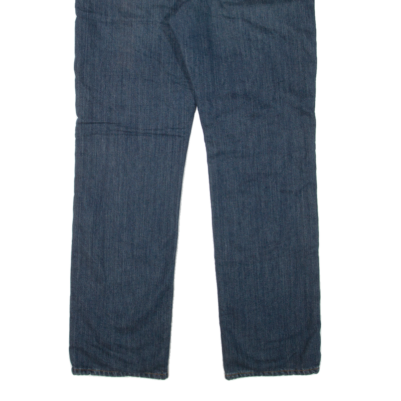 CARHARTT Fleece Lined Workwear Mens Jeans Blue Regular Straight W38 L34