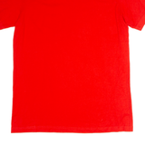 NIKE Just Do It Mens T-Shirt Red Crew Neck M