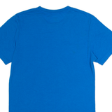 NIKE Slim Fit Mens T-Shirt Blue Crew Neck M