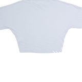 ADIDAS Womens T-Shirt Blue Crew Neck S